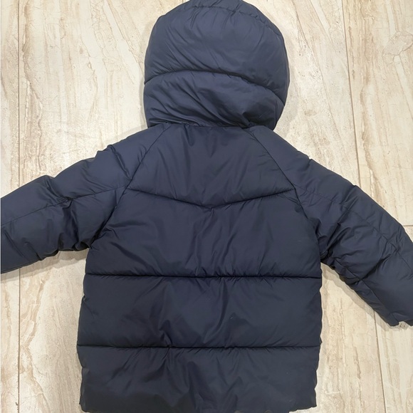 Zara toddler Navy PufferJacket with Orange Lining size 3-4 Years - Picture 5 of 10